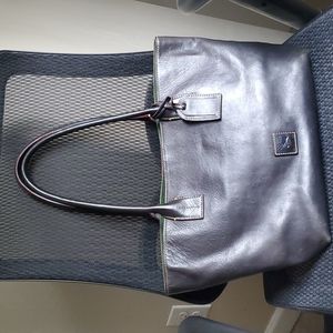 Dooney and Bourke Navy Small Russel Tote